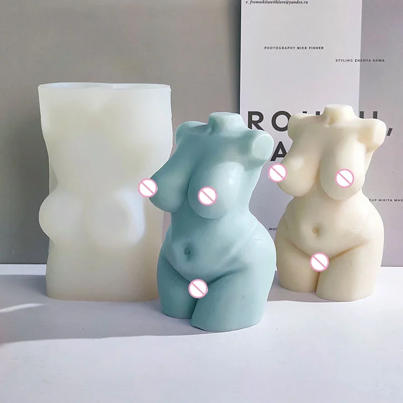Candle Making Fat - Fat Woman Body Shape Candle Moulds