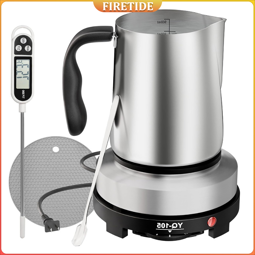 Candle Making Vessels - Candle Making Circular Heater Base Stainless