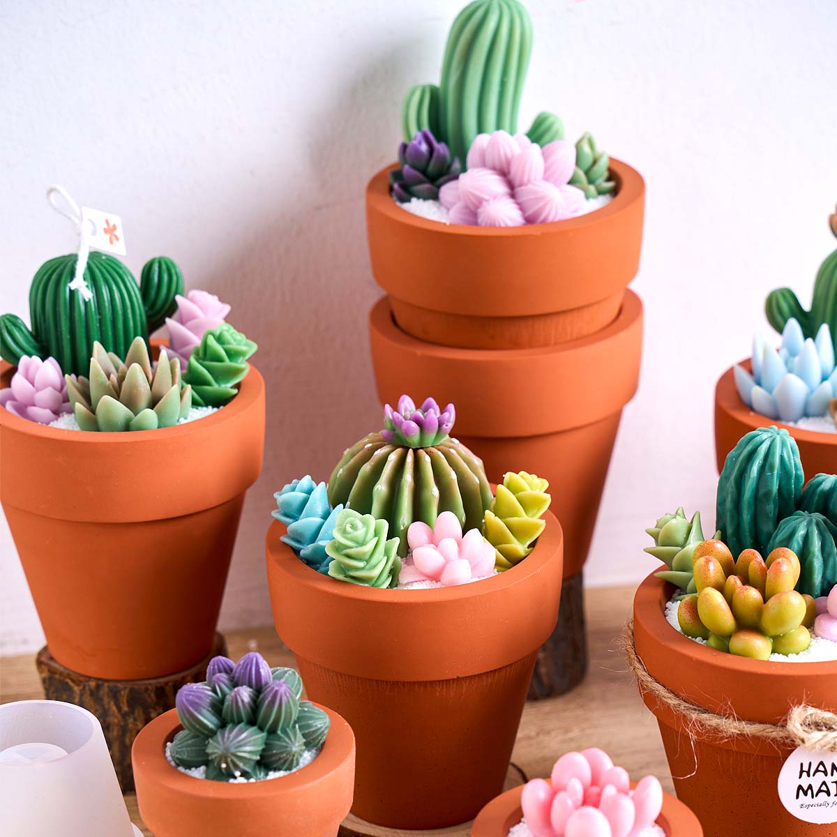 Round Terracotta Pot Silicone  - Candle Making Vessels 评论和价格
