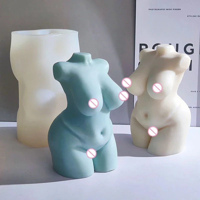 Fat Woman Body Shape Candle Mo - Candle Making Fat 评论和价格