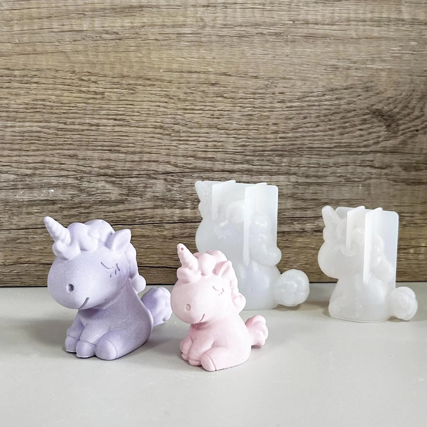 3D Geometric Silicone Unicorn  - Candle Making Ideas 评论和价格