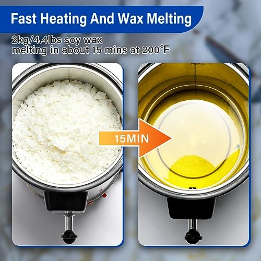 Electric Non-Stick Candle Wax  - Candle Making Diy Kit 评论和价格