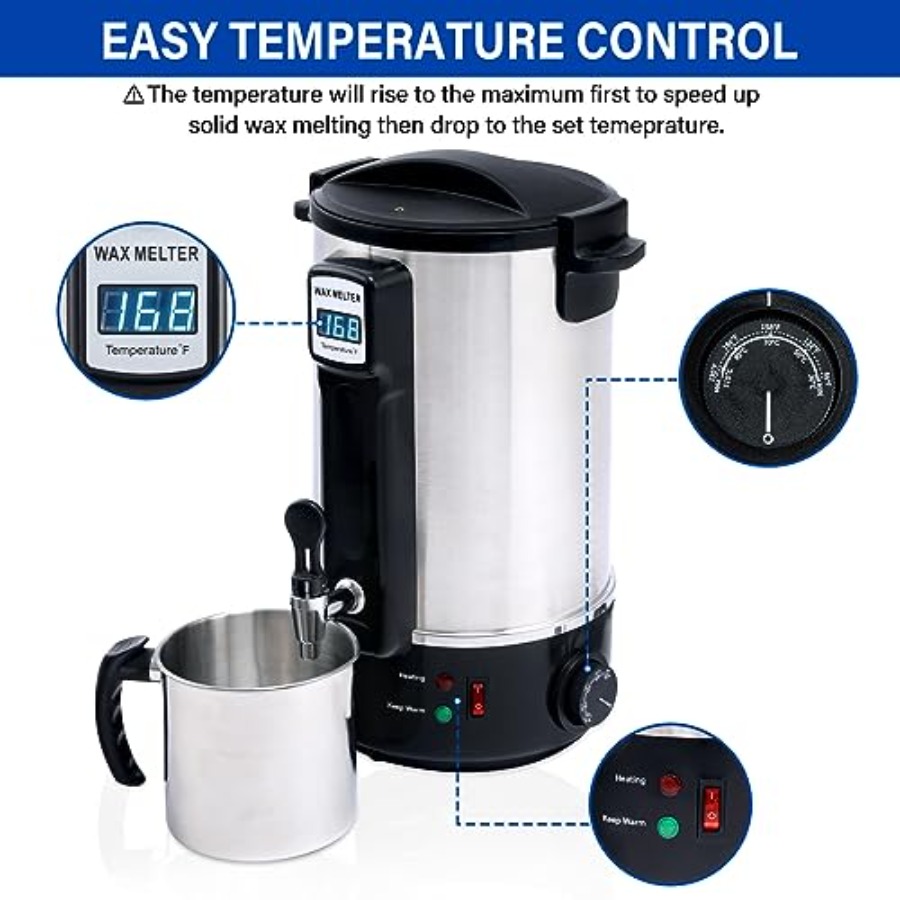 Electric Non-Stick Candle Wax  - Candle Making Diy Kit 评论和价格