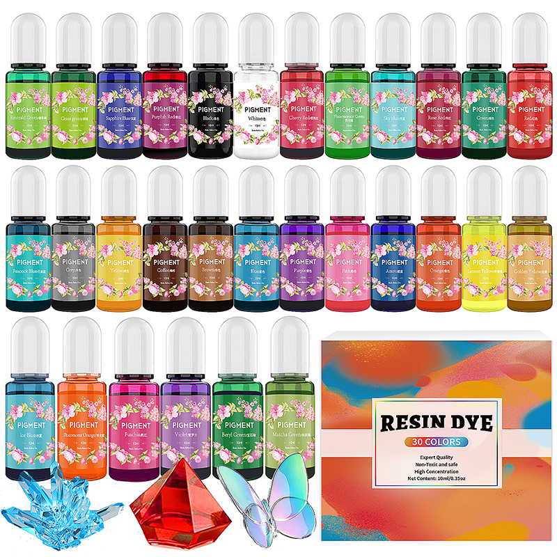 DIY Epoxy Resin Pigment Kit Ca - Candle Making Ideas 评论和价格