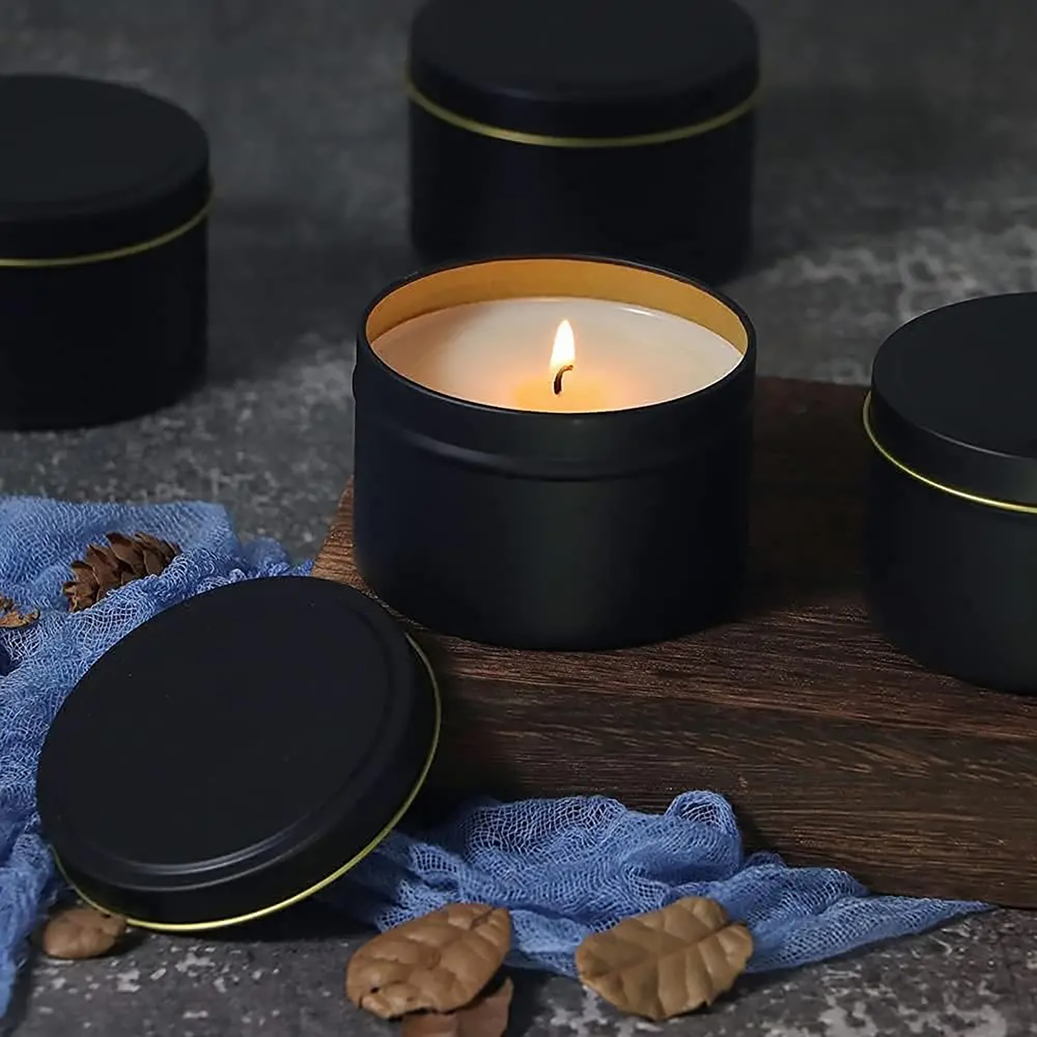 4oz/ 8oz Candle tins with lids - Candle Making Vessels 评论和价格