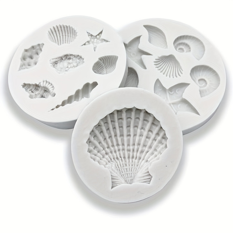 3pcs/set, shell mold set, irre - Candle Making Diy Kit 评论和价格