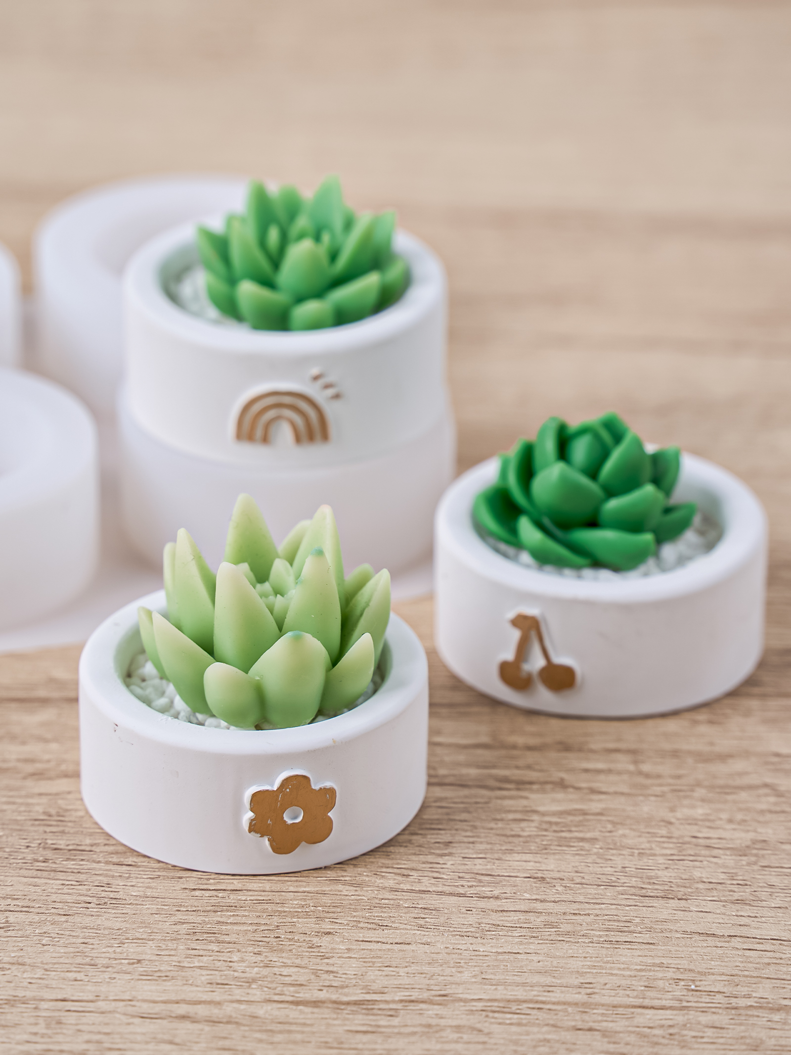 Round Candle Cup Holder Silico - Candle Making Vessels 评论和价格