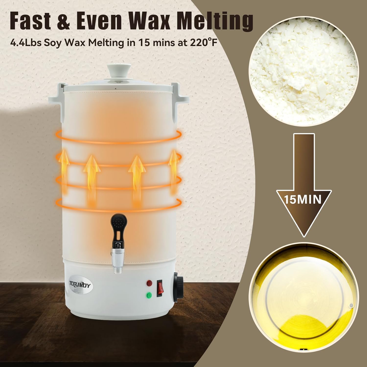 Electric Candle Wax Melter Pot - Candle Making Diy Kit 评论和价格