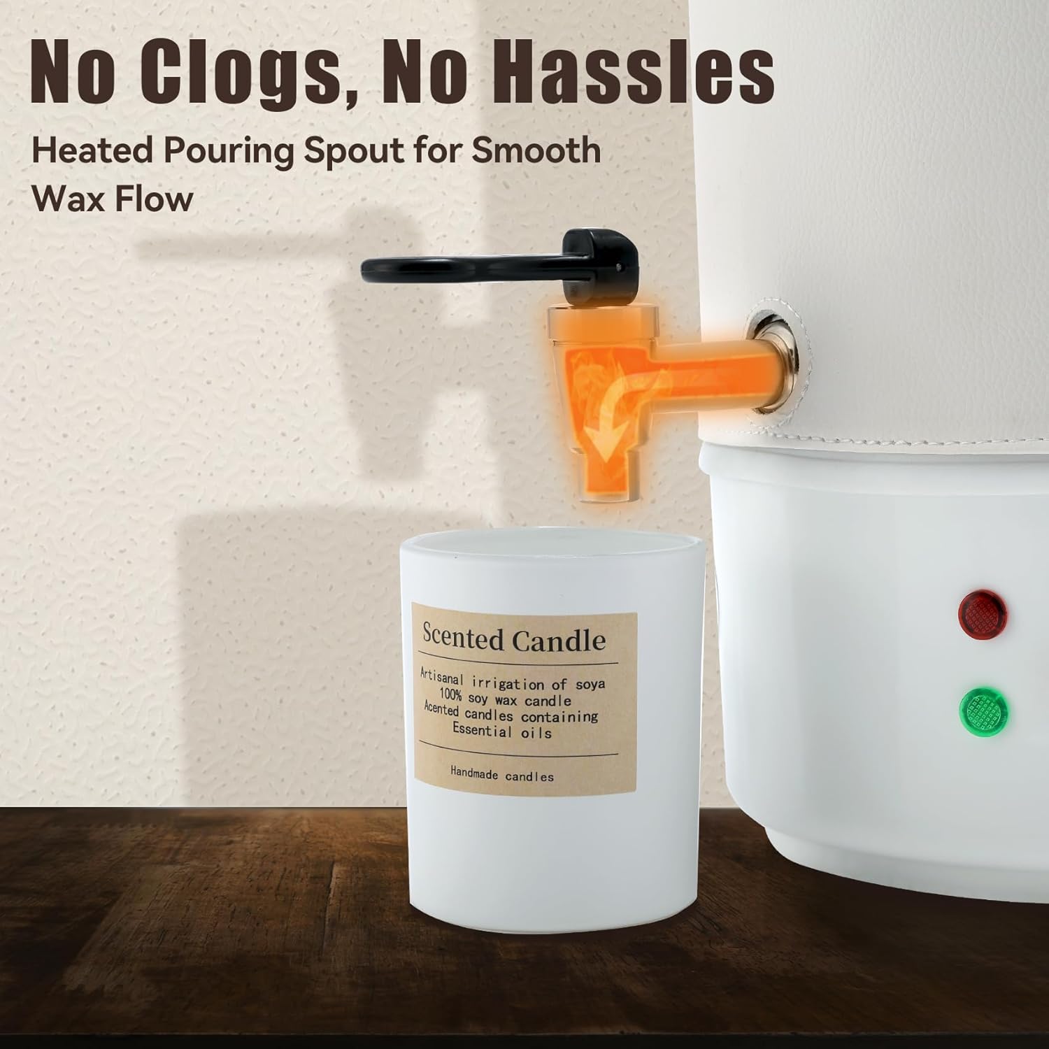 Electric Candle Wax Melter Pot - Candle Making Diy Kit 评论和价格