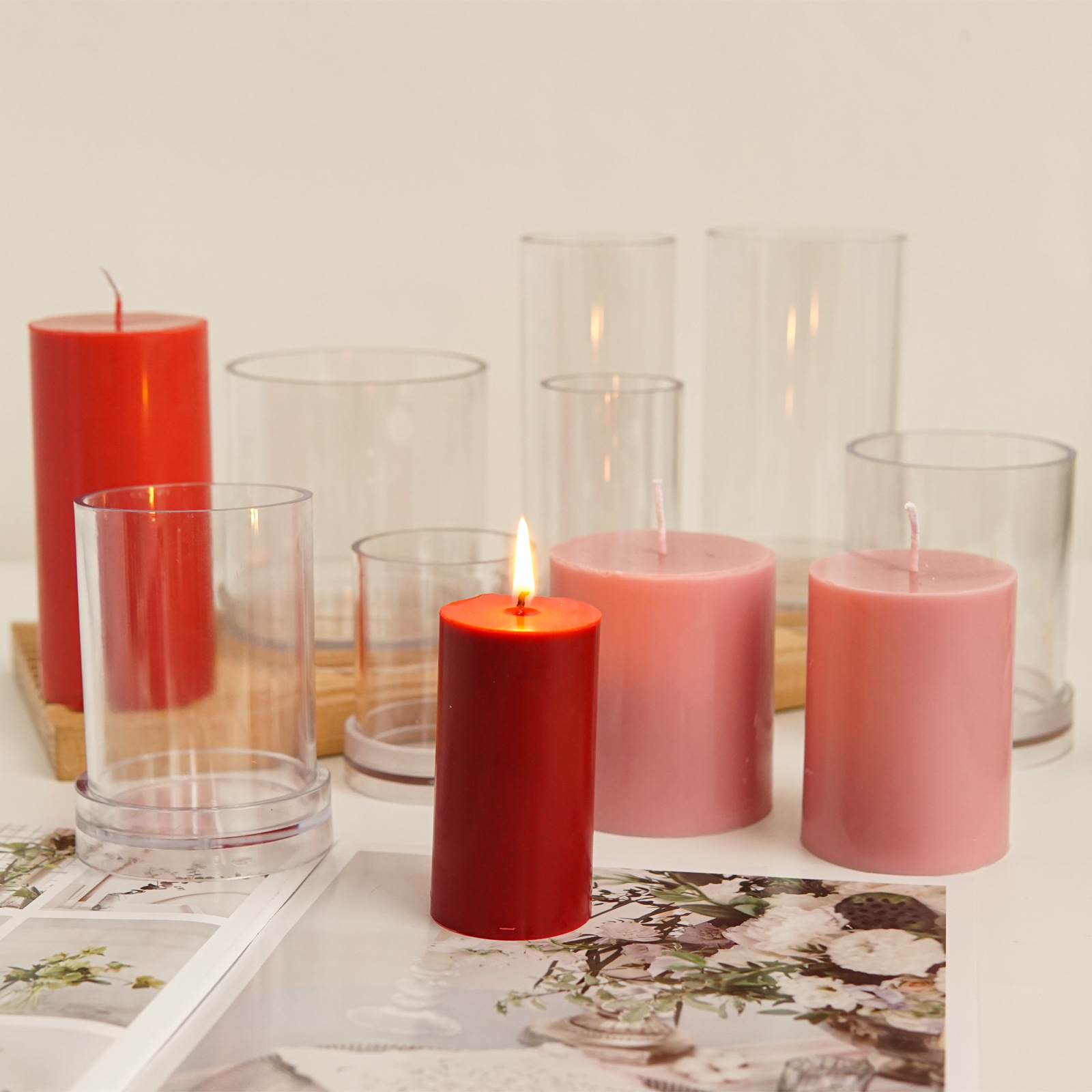 Various 3D Cylindrical Candle  - Candle Making Diy Kit 评论和价格