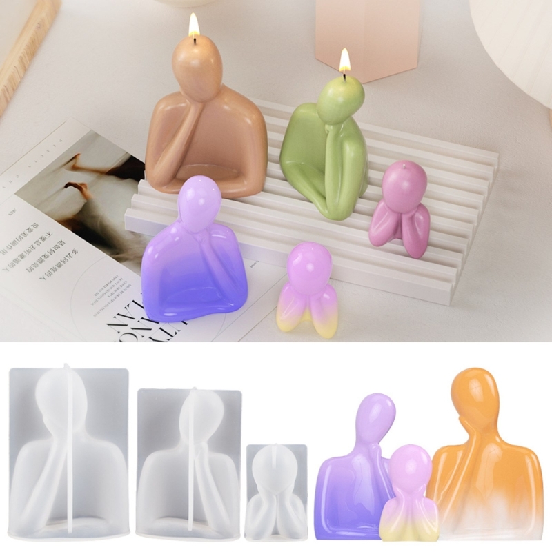 3D Family Candle Silicone Mold - Candle Making Ideas 评论和价格