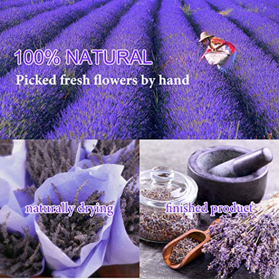 9 Bags Dried Flowers,100% Natu - Candle Making Diy Kit 评论和价格