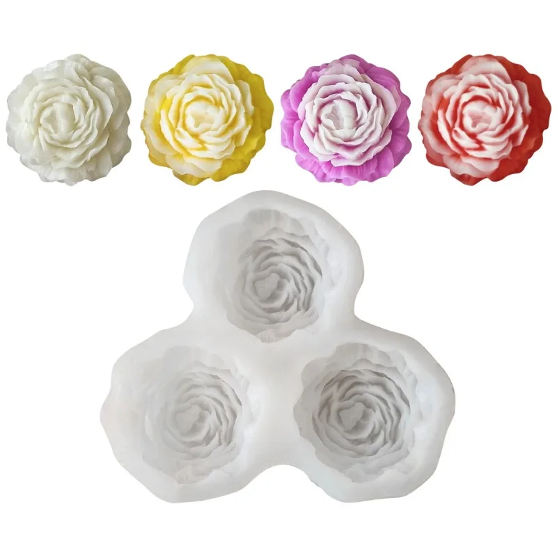 Peony Flower Candle Silicone M - Candle Making Ideas 评论和价格